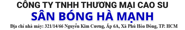 CÔNG TY TNHH THƯƠNG MẠI CAO SU SÂN BÓNG HÀ MẠNH   