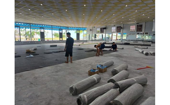 Công Trinh Lắp Đặt Gạch Cao Su 
